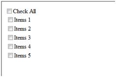 checkbox jquery check uncheck items dotnetcurry asp using list clicking checkboxes selected application gets similar